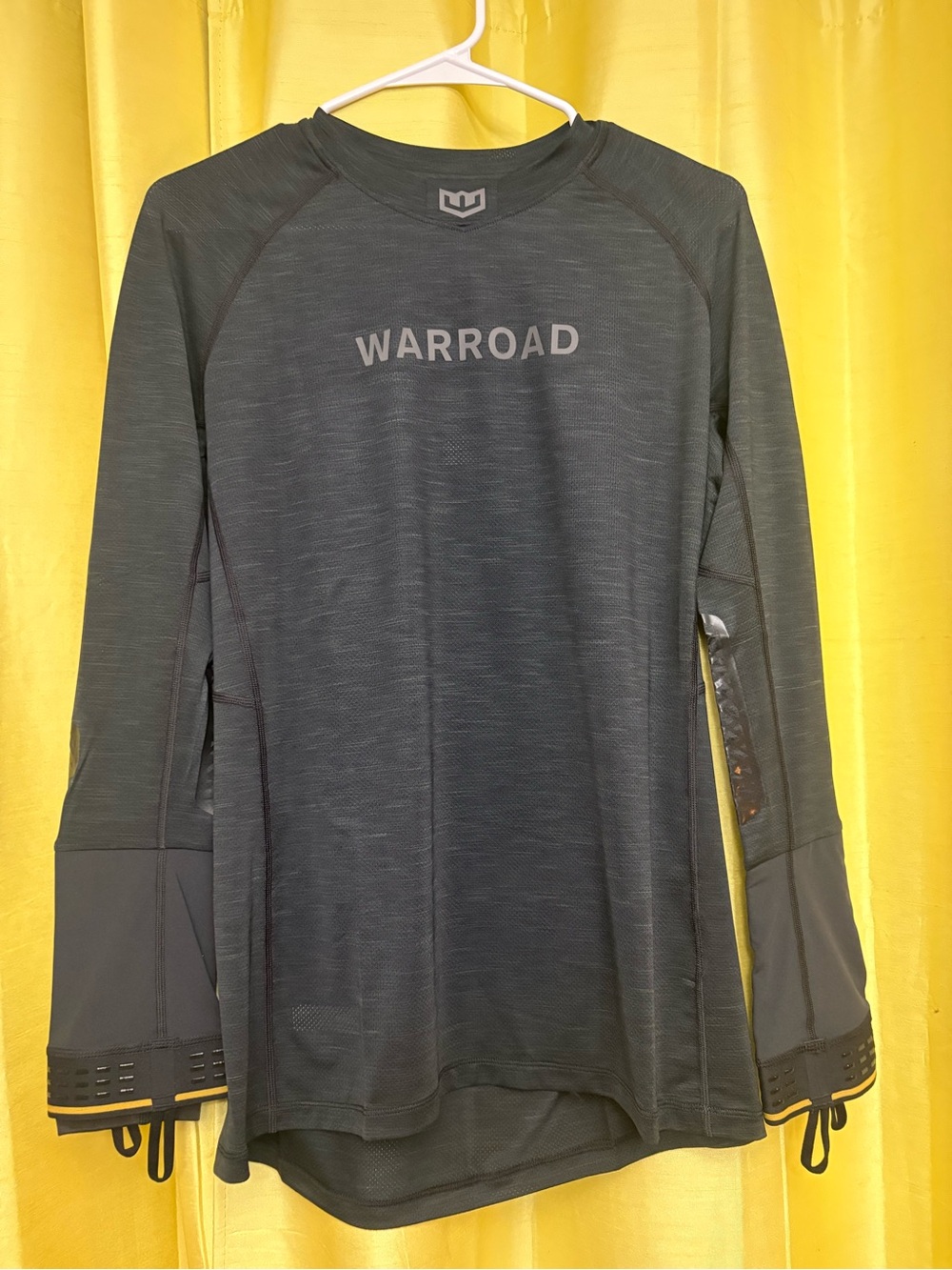 Men's Long Sleeve Performance Tee - Charcoal